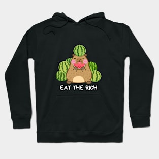 Eat the Rich Cute Watermelon Hoodie